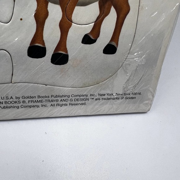 Vintage Set Board Frame Tray Puzzle Porky Pig The Island Of Misfit Toys - Picture 7 of 9